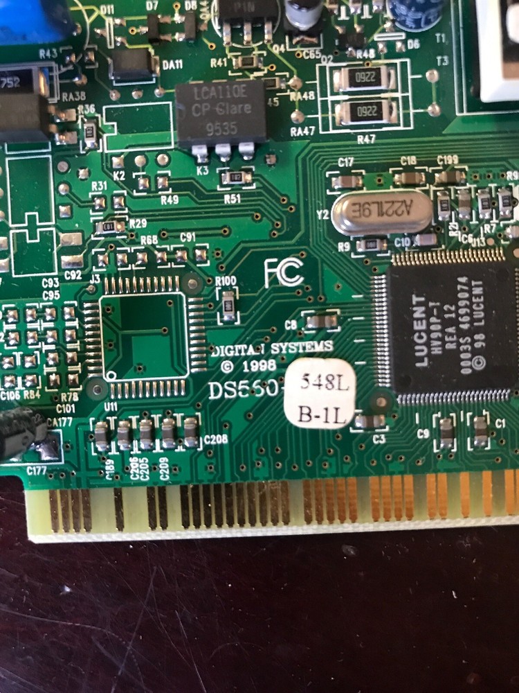 Digitan Fax Modem PCI Board DS560-552L
