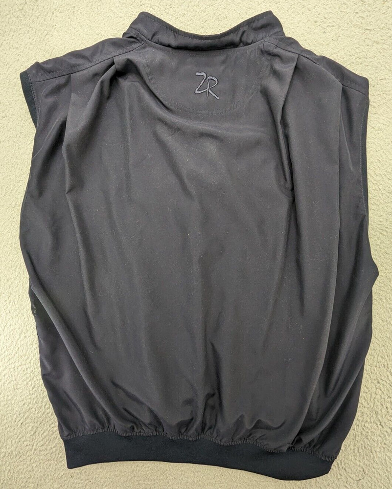 Zero Restriction Vest Mens Large Blue Golf ⛳ Pullover Grayhawk GC Logo $168