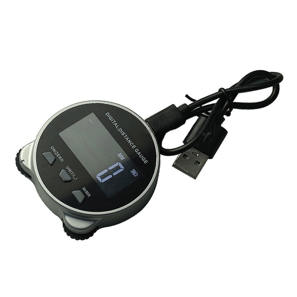 Practical Functions Digital Ruler Rechargeable Battery and LCD Display