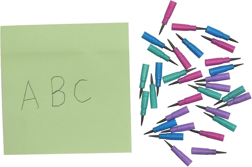 12 Packs Stackable Pencil Refills Non Sharpening 1 Count (Pack of 12)