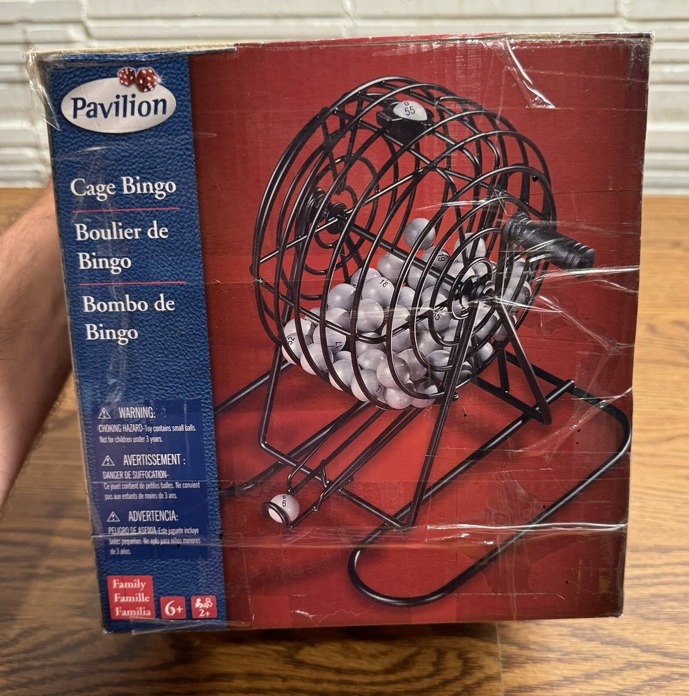 Pavilion Cage Bingo Complete in Original Box