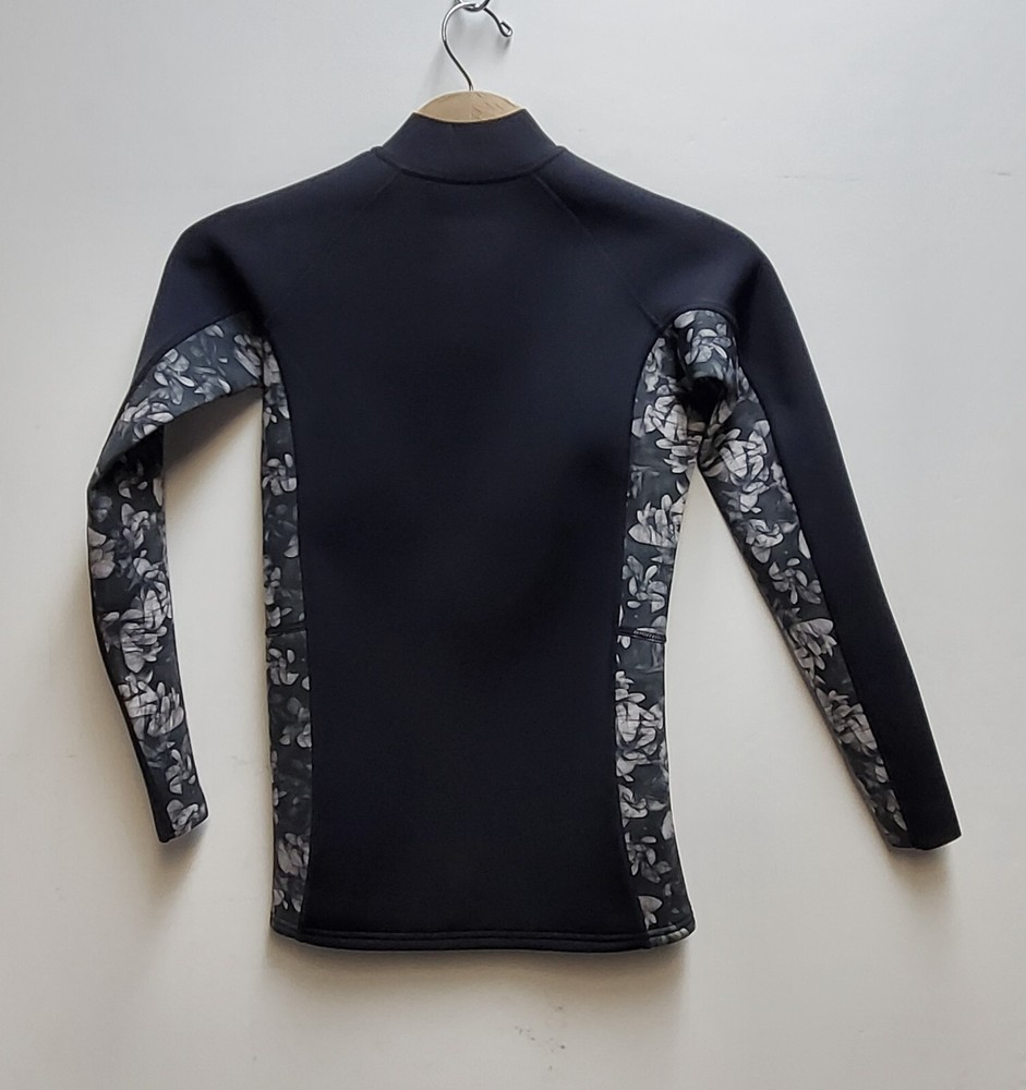 PICTURE Women's 1.5 WILL Front Zip LS Top - BLK - Small - NWT