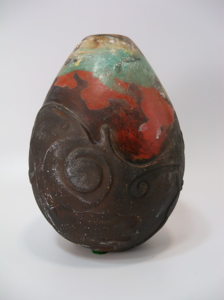 Handmade Peru Peruvian Clay Pottery Vase by Maneno