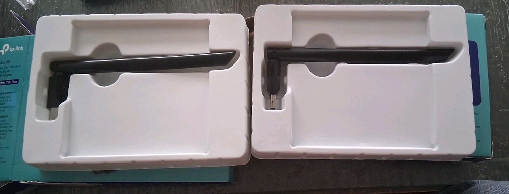 2PC TP-LINK AC600 HIGH GRAIN WIRELESS DUAL BAND USB ADAPTER