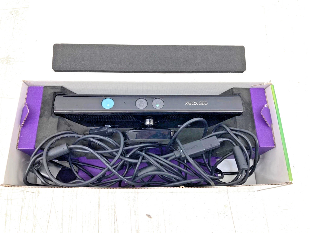 Xbox 360 Kinect Sensor complete with box.