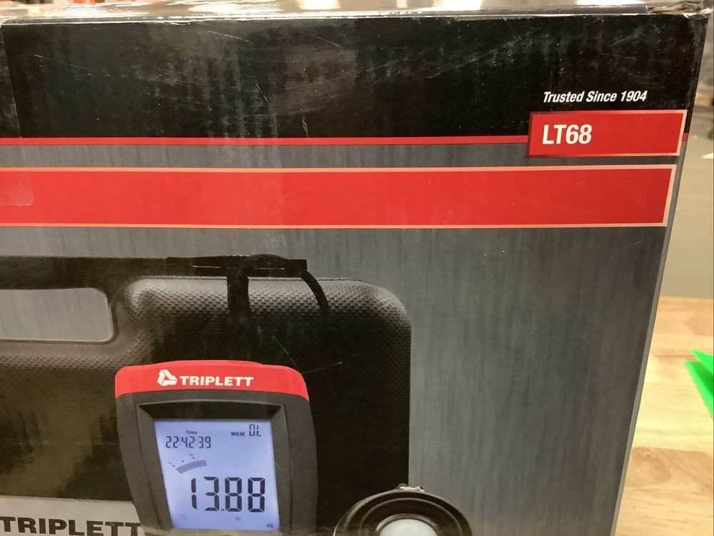 Triplett Lt68 Light Meter/Datalogger