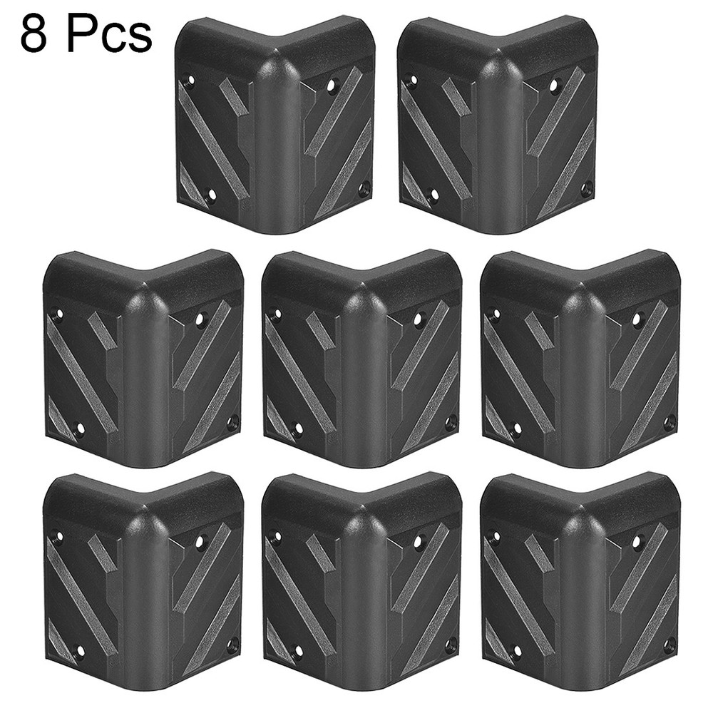 8X Speaker Corner Protectors Cabinet Stackable Guard Wrap Angle Case Protection