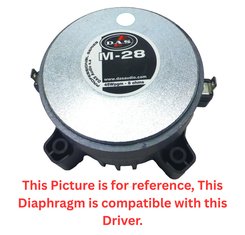 Replacement Diaphragm SICA Driver CD 83.26/380