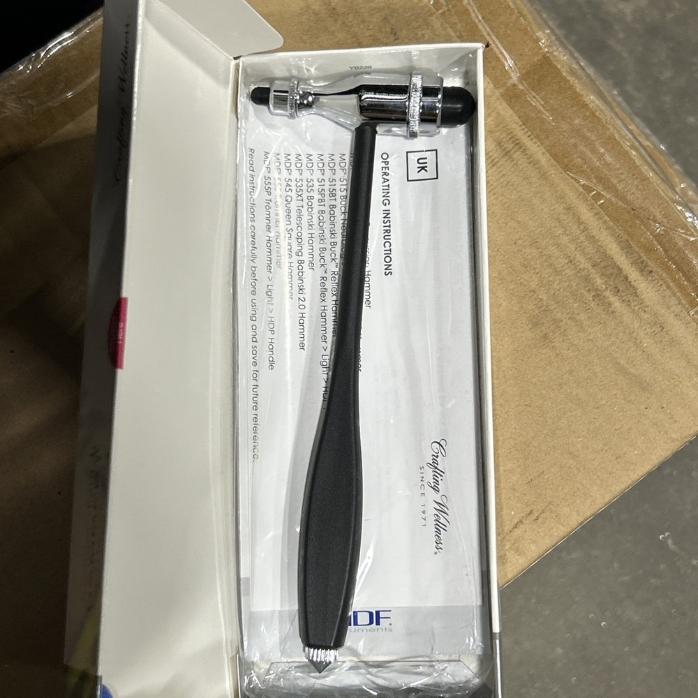 MDF Instruments, Tromner Neurological Reflex Hammer with Pointed tip Handle ...