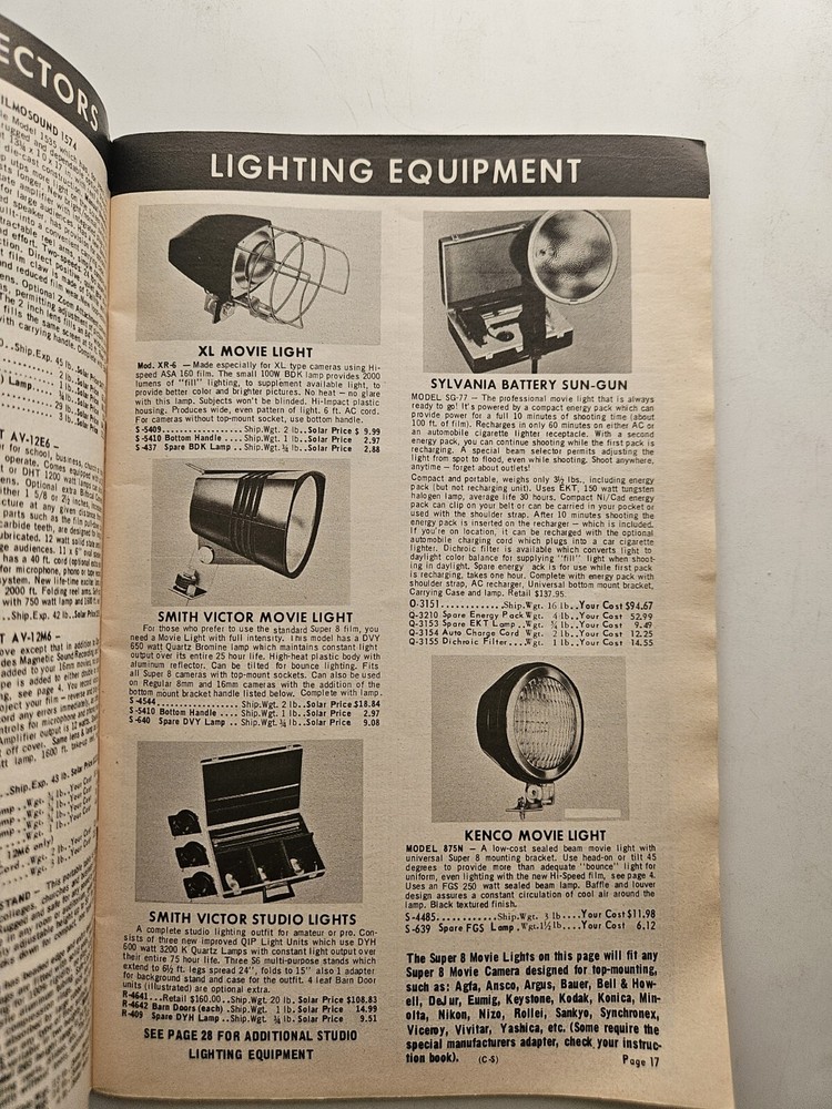 Solar Cine Catalog 1975