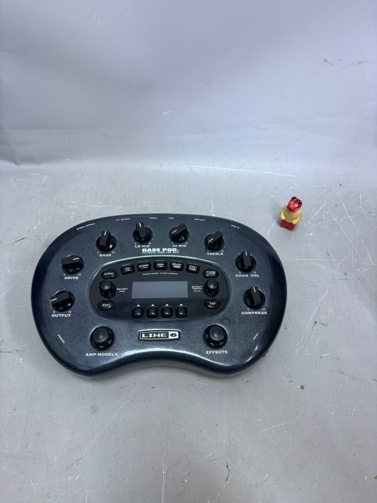 Line 6 Bass PODxt Bass Amp Modeler Multi Effects Processor Tested