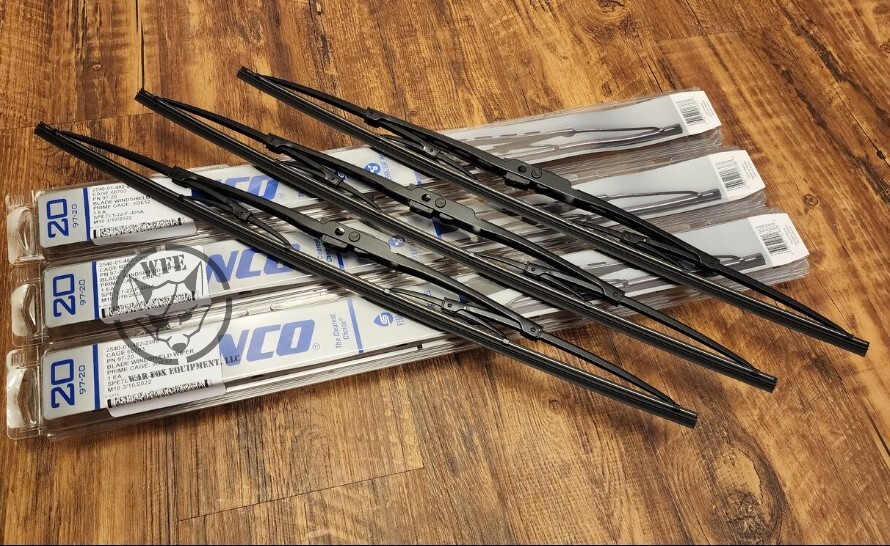 LMTV/MTV OEM Wiper Blades (Set of 3) M1078 M1083 M1088 M1079 2540-01-482-2300