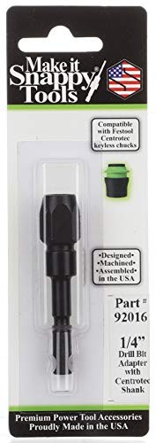 Tools Drill Bit Adapter, Compatible with Festool Centrotec Chucks 1/4 Inch