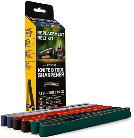 Knife and Tool Sharpener Replacement Belt Kit