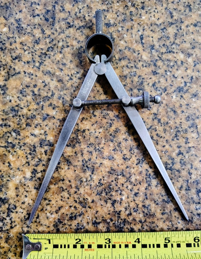 🗽 VINTAGE 6" UNION TOOL DIVIDER MACHINIST/TOOLMAKER