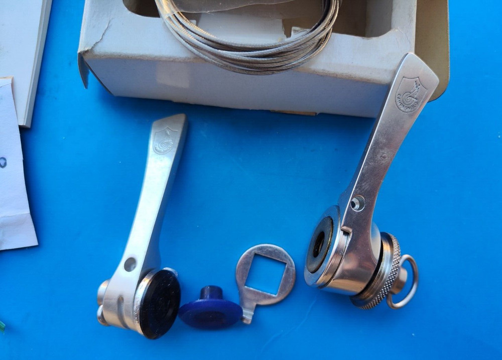 CAMPAGNOLO CONTROL KIT RECORD SYNCRO 2 IN ORIGINAL BOX LEVE COMANDO