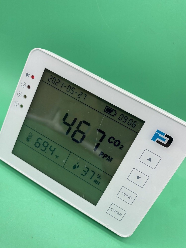 Basic CO2 Meter by Forensics | AB841 Compliant for Classrooms | USB Power