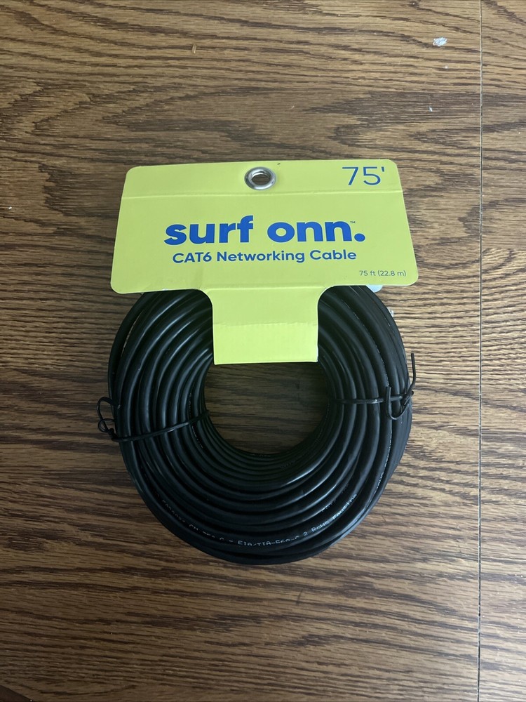 75’ Surf On.cat6 Networking Cable