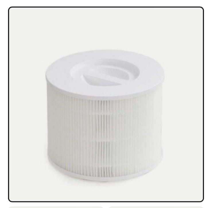 2Pack Core 300 Replacement Filter for LEVOIT 300 Air Purifier HEPA Carbon, White