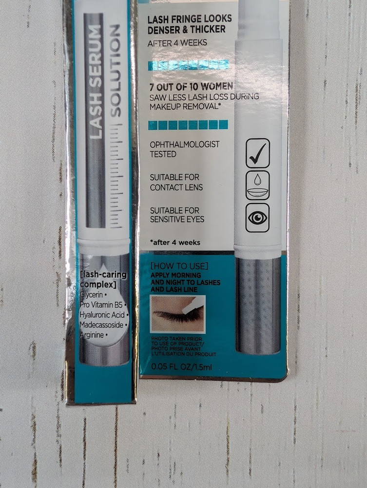 L'Oreal Paris Eyelash Serum Solution With Lash Caring Complex