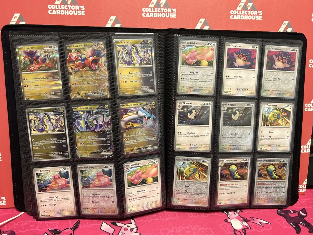 Pokemon Temporal Forces 100% Complete Master Set/With Binder No Promos | G20