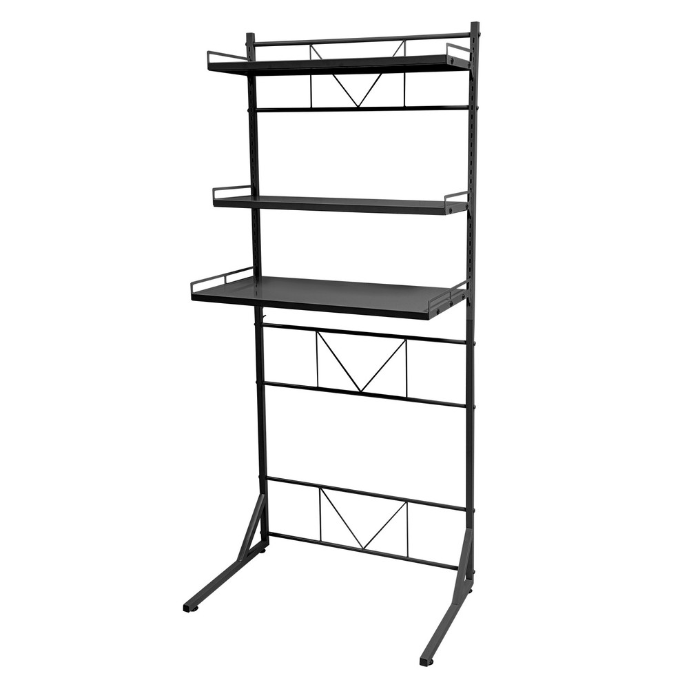 3 Tier Multi-functional Washing Machine Shelf Space Saving Washing Machine Shelf