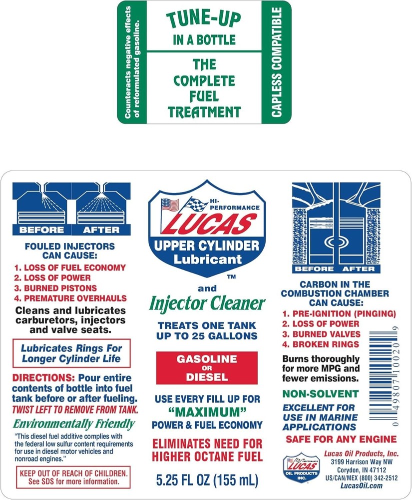 Clean & Lubricate Fuel System - 24 Pack