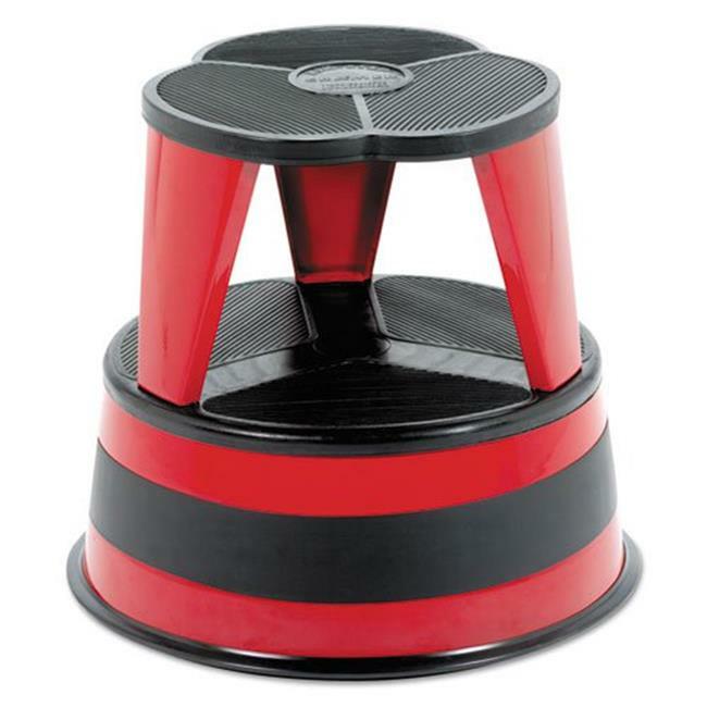 Cramer Industries 100143 Kik-Step Steel Step Stool - Red