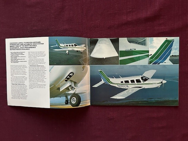 Piper Cherokee Lance 1977 brochure