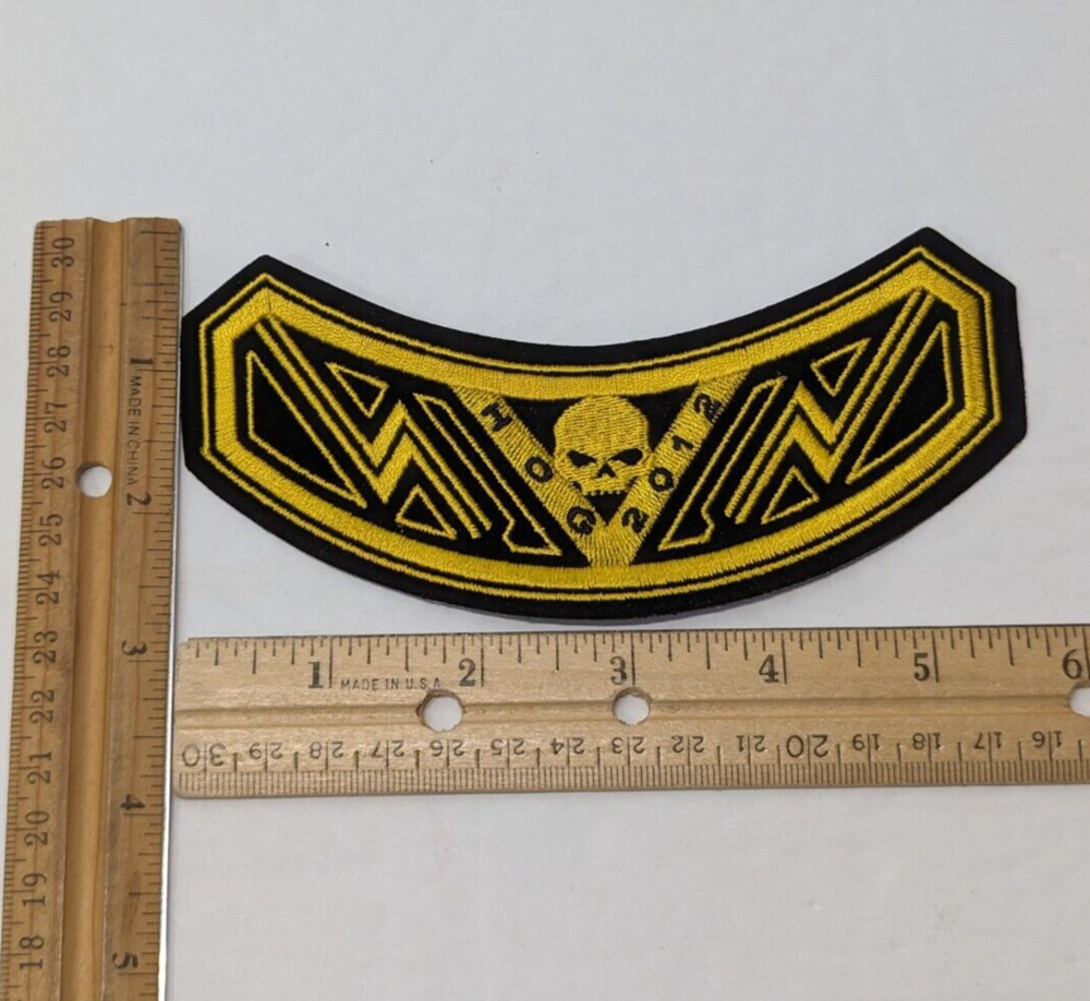 Harley Davidson HOG Harley Owners Group Vest Jacket Patch 2012