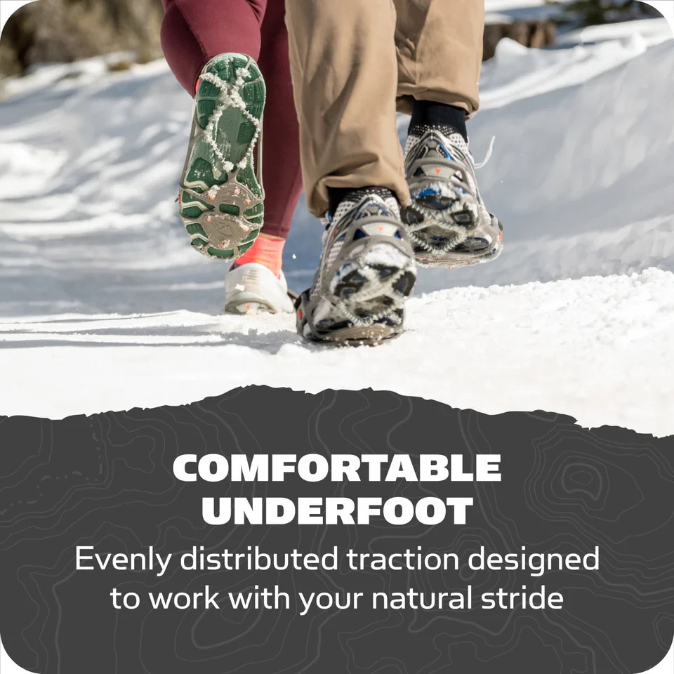YakTrax Run Traction Device - Traction Cleats designed for running