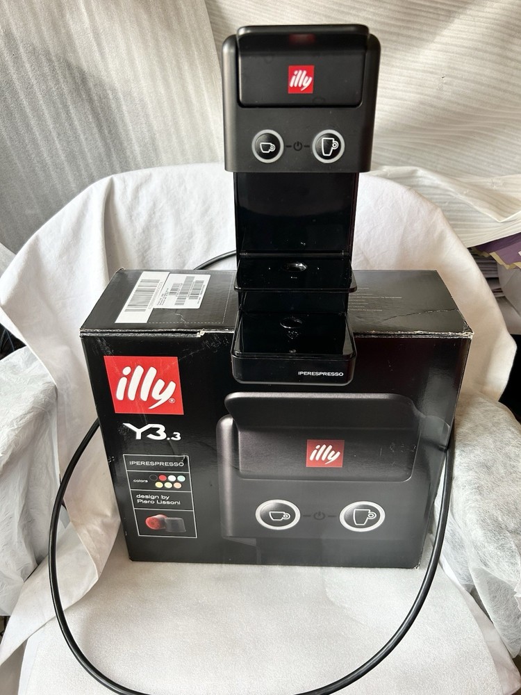 Illy Y3.3 Espresso Machine - Single Serve - Black