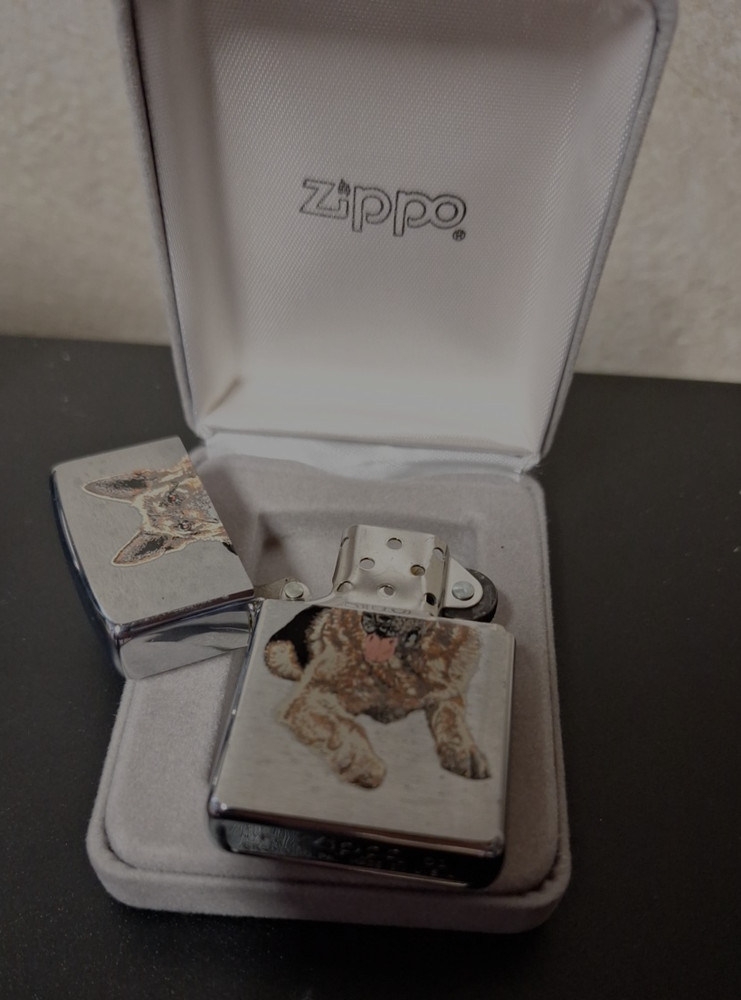 Original ZIPPO Lighter "German Shepherd