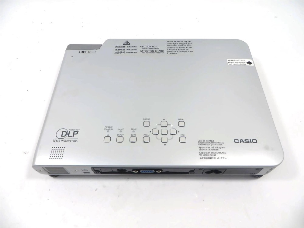 Casio Data Projector XJ-S31 - Lamp Time : 150 Hours