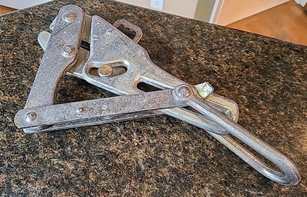 Klein Tools 1656-40H Grip Bare Wire .74 -.53" Puller 8000lb