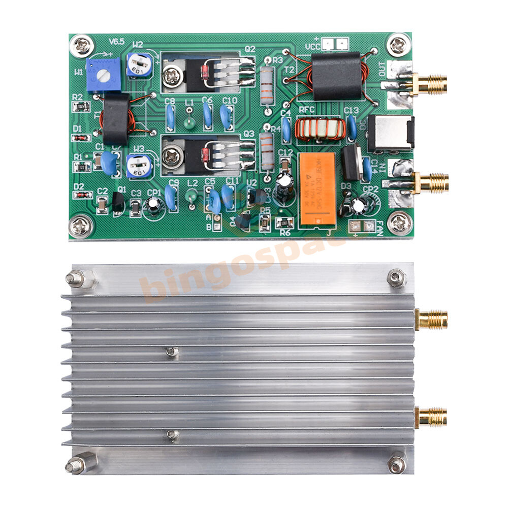 DC12 30W Shortwave Power Amplifier Board CW SSB Linear High-Frequency Amplifier