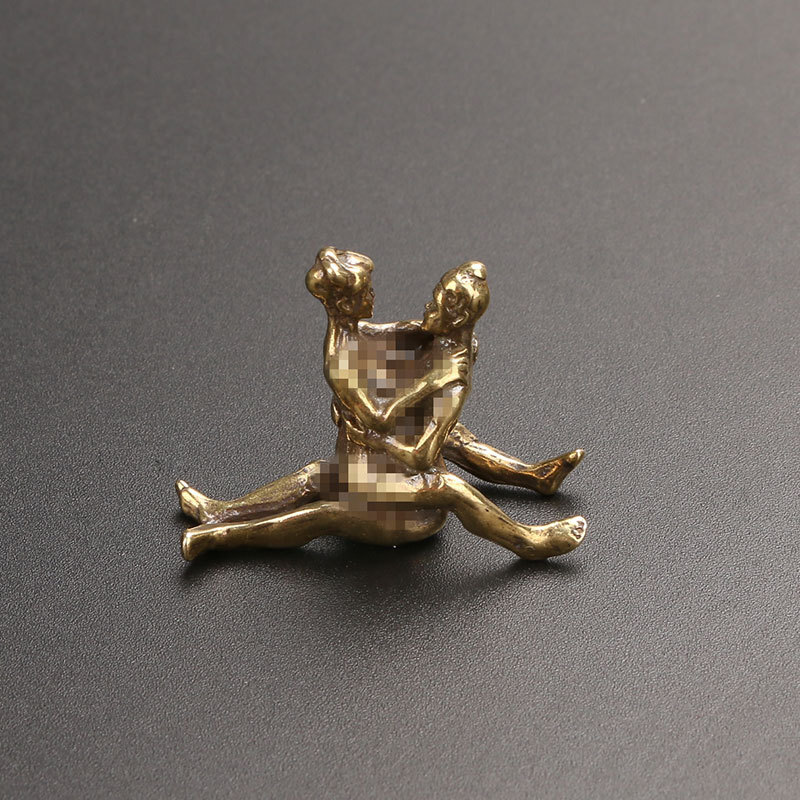 Hot 5pcs/set ornaments bronze small bronze figures personalized creative artwork