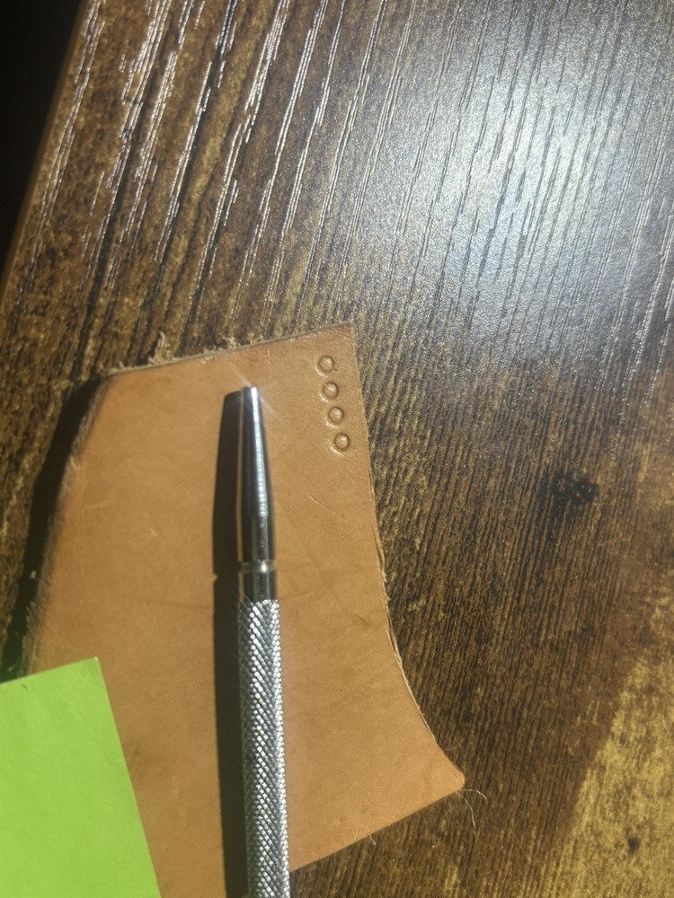 Classic Leather Stamping Tools (Round empty circle )
