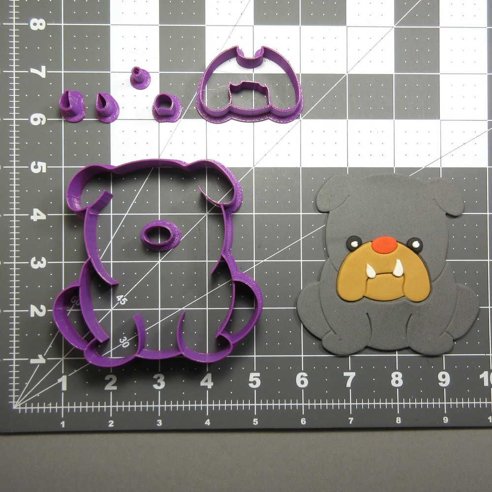 Bulldog 100 Cookie Cutter Set