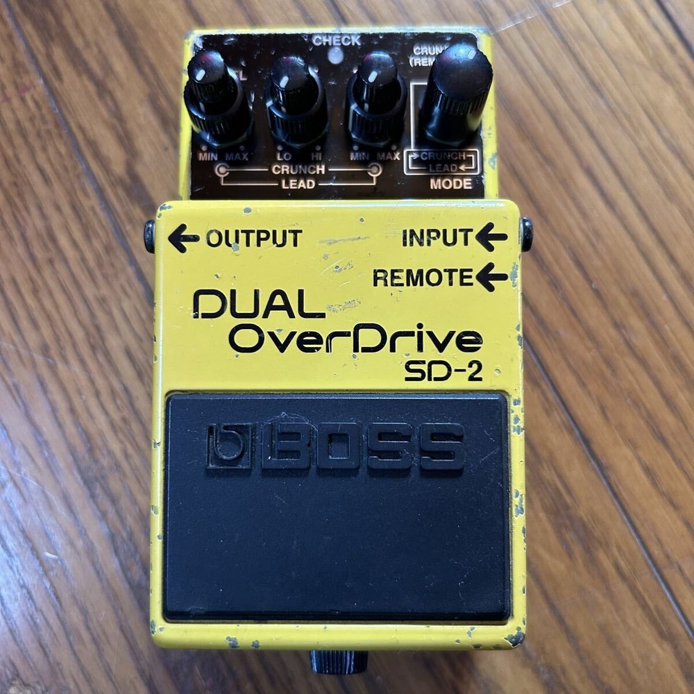 BOSS SD-2 Dual OverDrive Effector Used