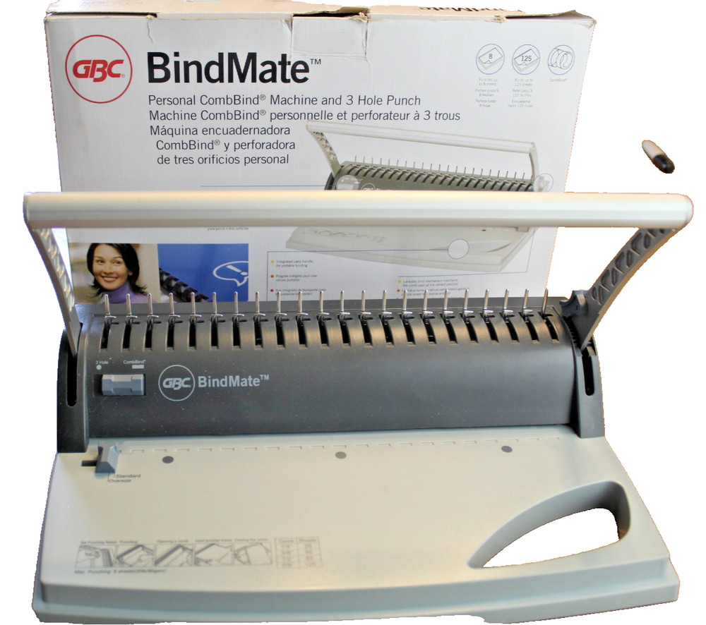 GBC Swingline 7706170 BindMate ComBind Binding System Office Stationary Manual