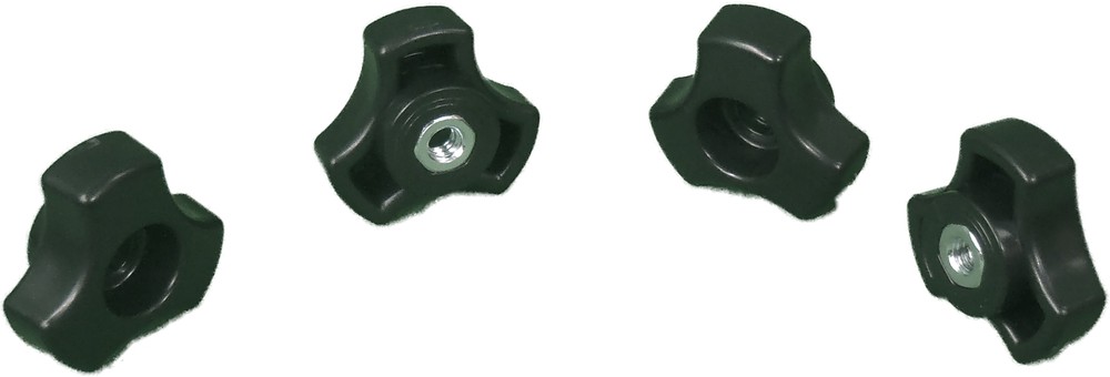 Frank A. Edmunds Handi Clamp Plastic Knobs 4/Pkg