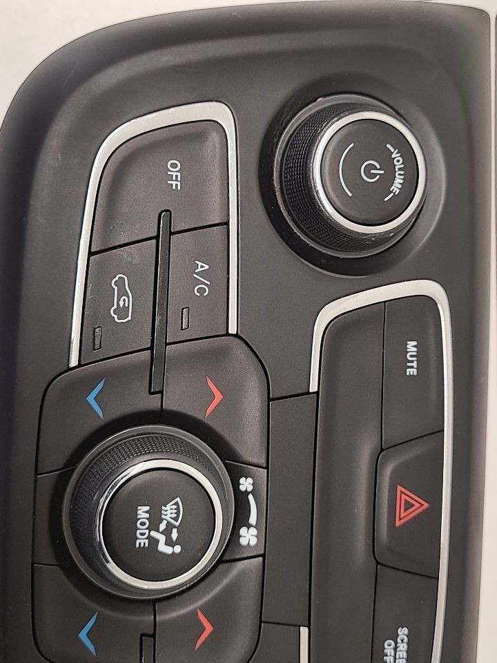 A/C Selector Switch fits 2019 Jeep Compass AC w/dual zone control w/integr