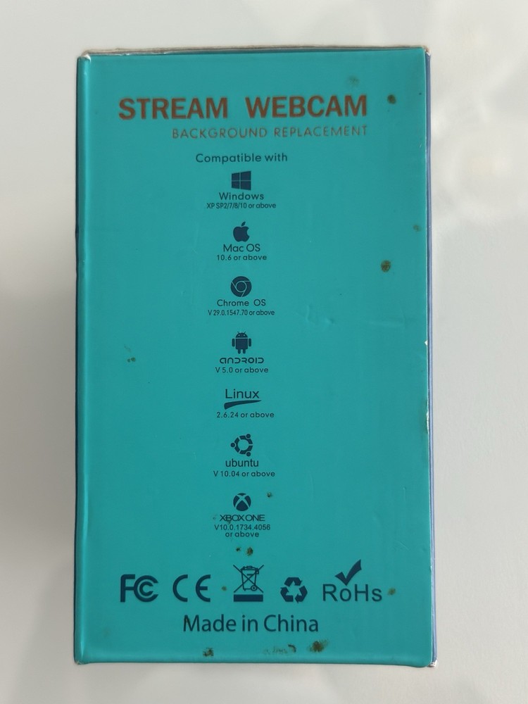 1080P Webcam with Microphone,Plug and Play USB Computer Camera for Conferencing