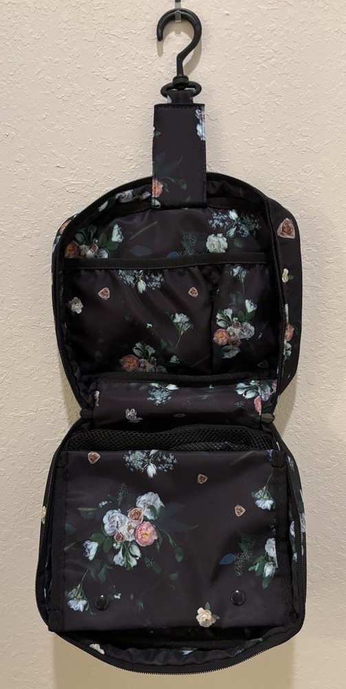 STATE Bensen Toiletry Kit Black/Floral