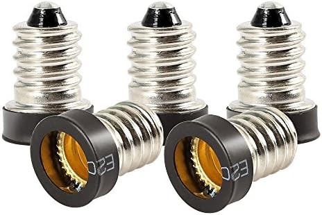 E14 to E12 Adapter Converters Light Sockets