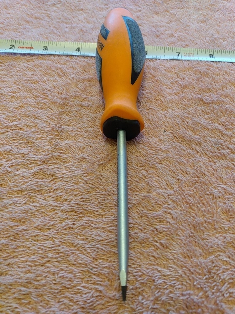 Matco Tools Slotted Screwdriver Orange New