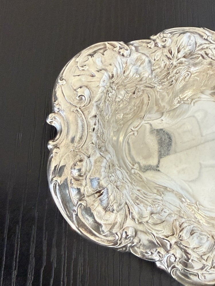 Gorham Sterling Silver Candy Dish / Nut Bowl, 6.75''' by 5''