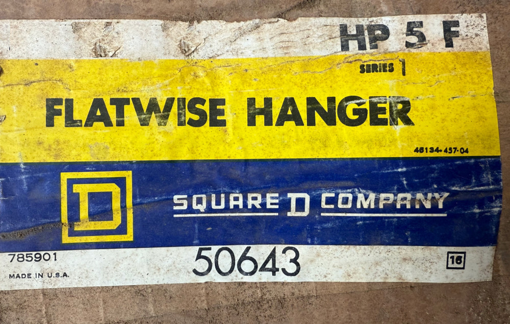 1 pcs Square D HP5F Flatwise Hangers