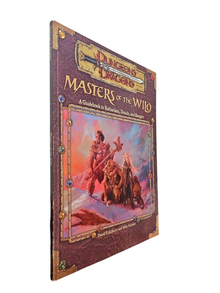 🔥Dungeons & Dragons Masters of the Wild D&D 3.5 Sourcebook